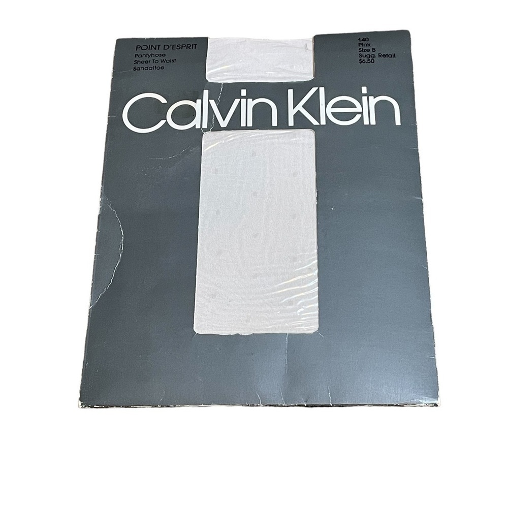 Calvin Klein Vintage Sheer to Waist Sandaltoe Size B